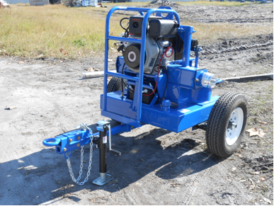 4 inch double diaphragm basic trailer